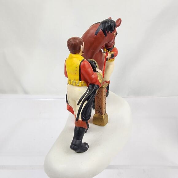 Department 56 Tending The Royal Horses #58813 Dickens Village Christmas w/Box - Picture 5 of 10